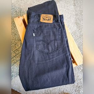 Levi's Men's 505 Regular Fit lightweight Gray Jeans 34 x 30